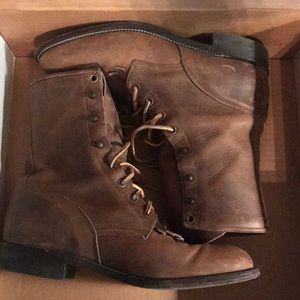 Vintage Justin Lace-up Ropers